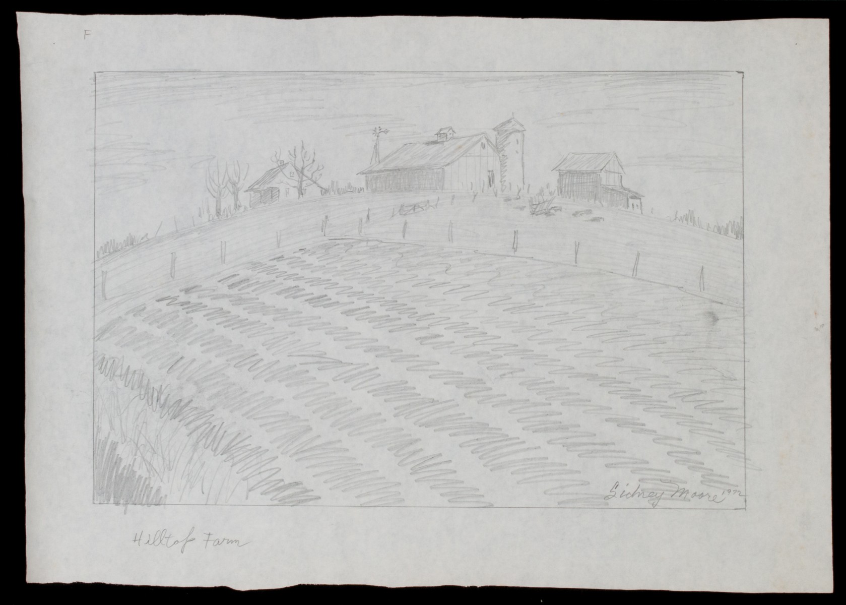 SIDNEY MOORE (1908-1991) SEVENTEEN GRAPHITE STUDIES