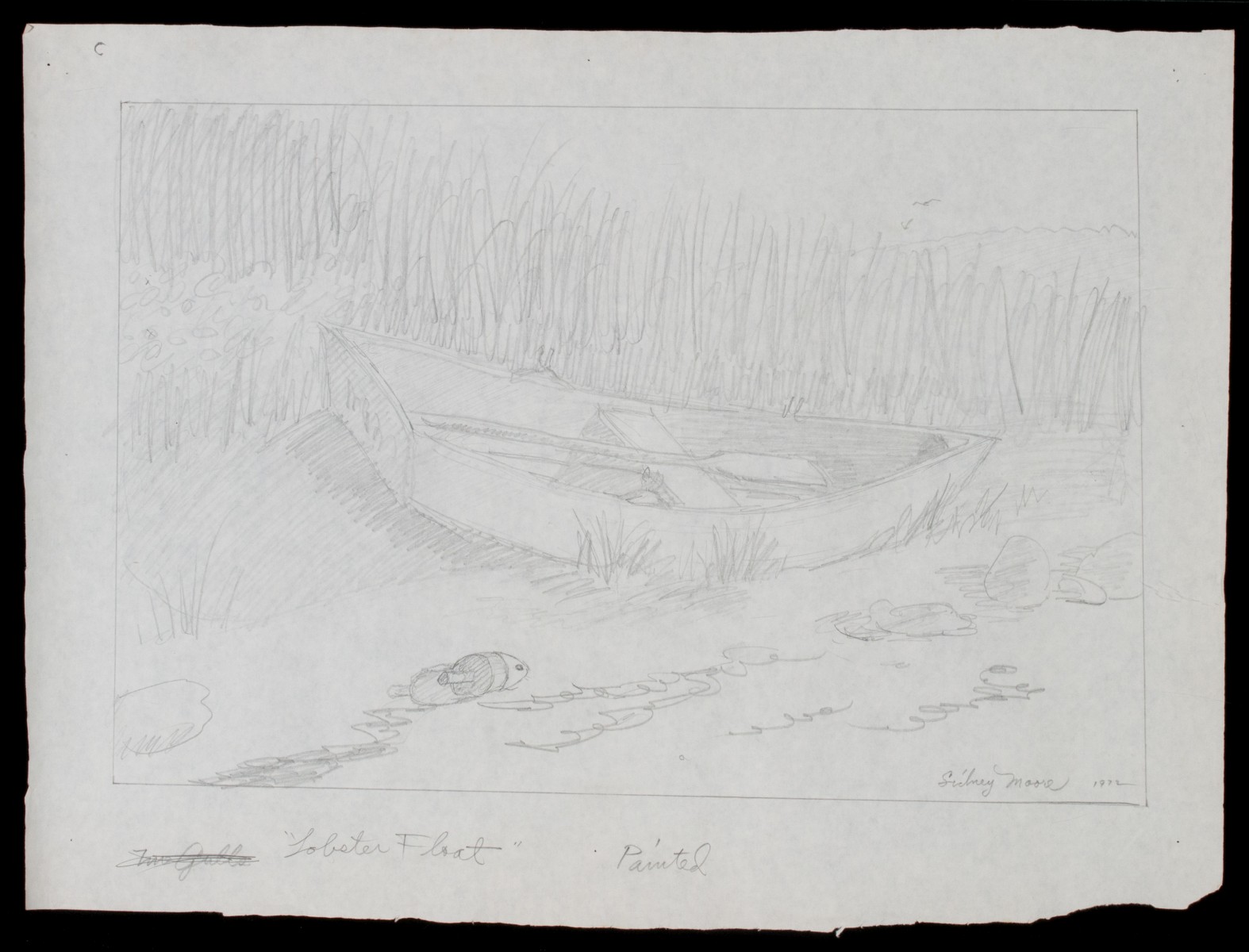 SIDNEY MOORE (1908-1991) SEVENTEEN GRAPHITE STUDIES