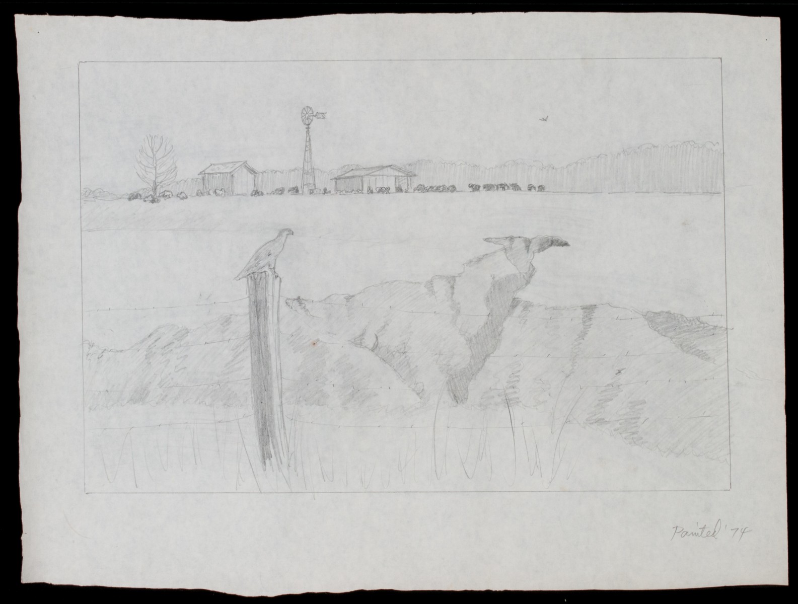 SIDNEY MOORE (1908-1991) SEVENTEEN GRAPHITE STUDIES