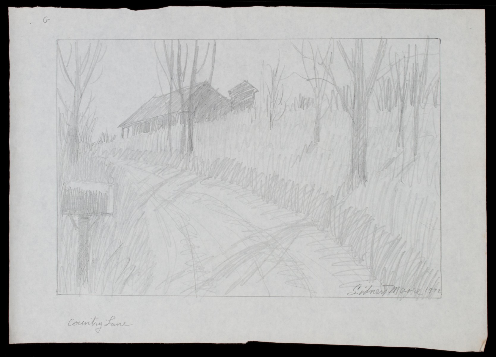SIDNEY MOORE (1908-1991) SEVENTEEN GRAPHITE STUDIES