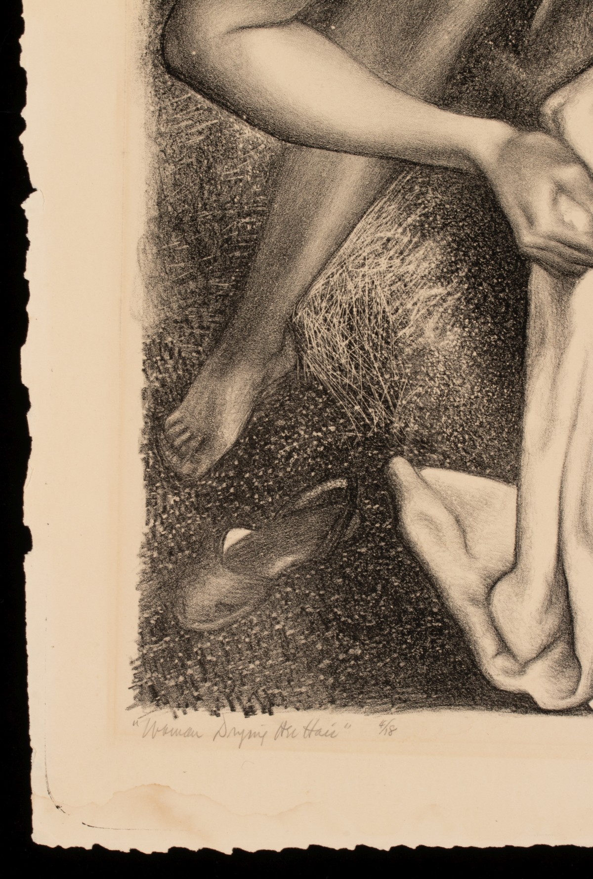 ROSS BRAUGHT (1898-1983) PENCIL SIGNED LITHOGRAPH