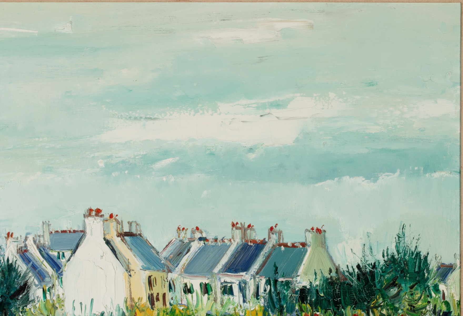 YOLANDE ARDISSONE (FRENCH 1927-2024) OIL ON CANVAS