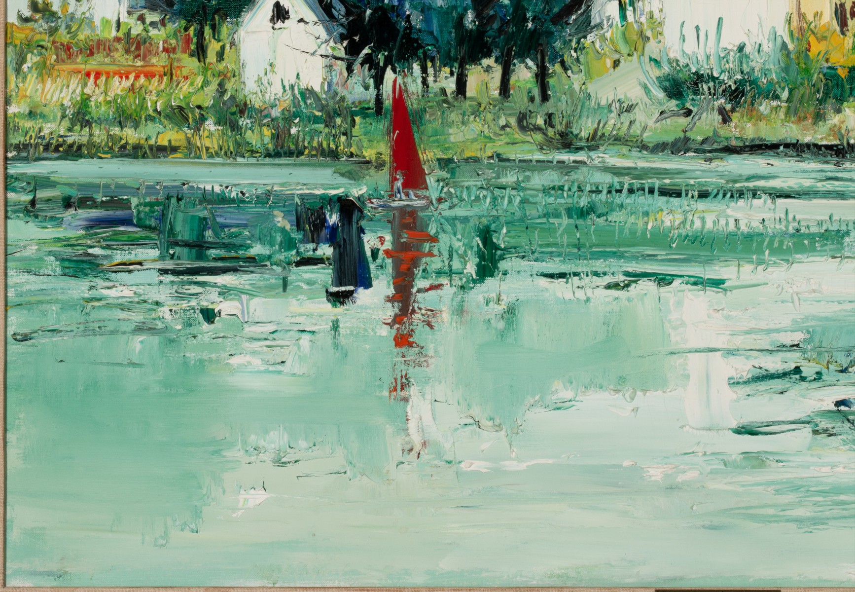 YOLANDE ARDISSONE (FRENCH 1927-2024) OIL ON CANVAS