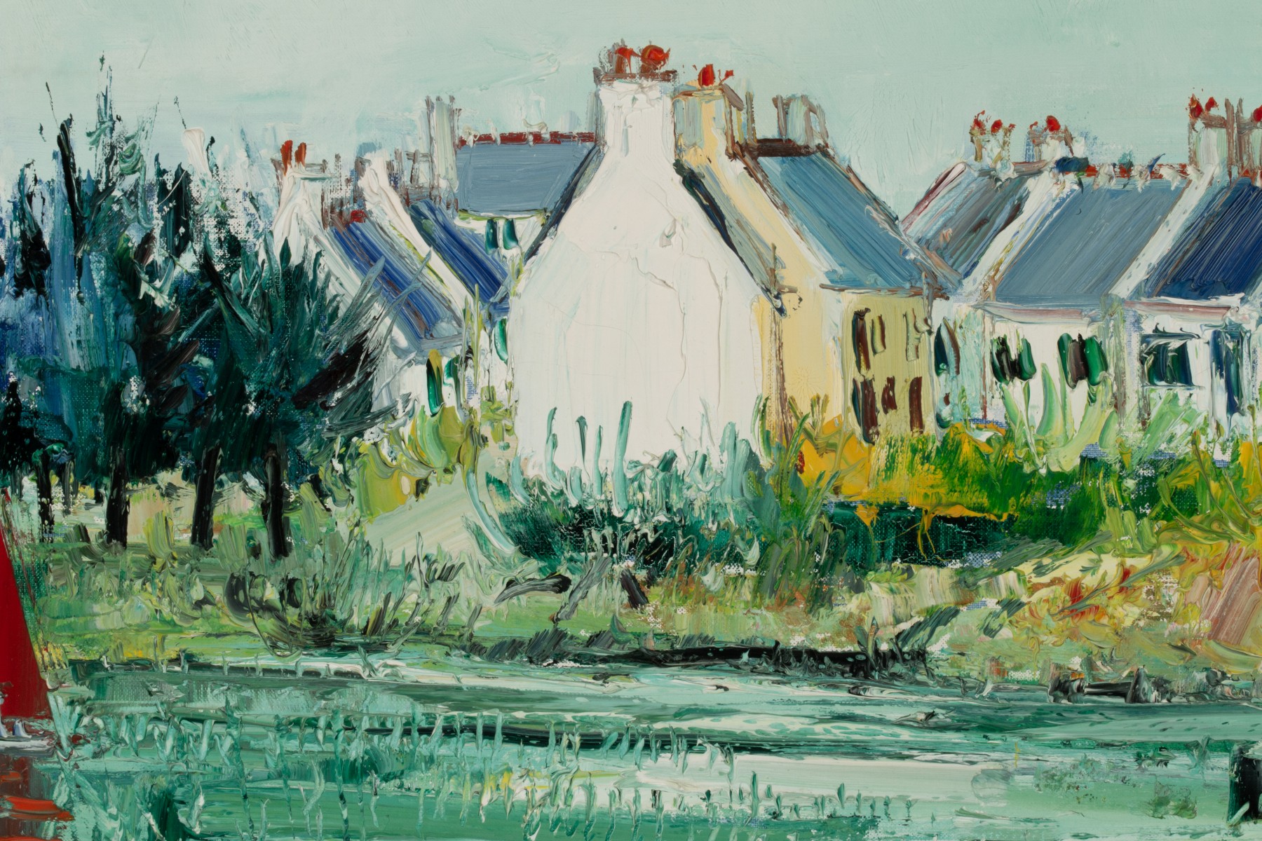 YOLANDE ARDISSONE (FRENCH 1927-2024) OIL ON CANVAS