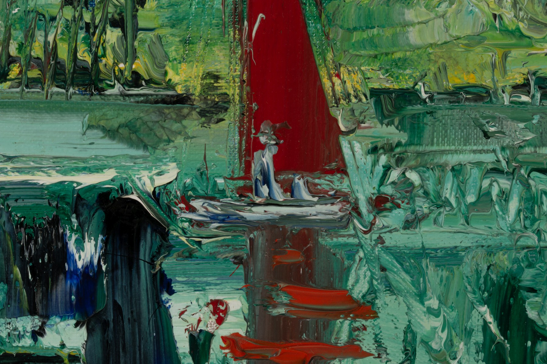 YOLANDE ARDISSONE (FRENCH 1927-2024) OIL ON CANVAS