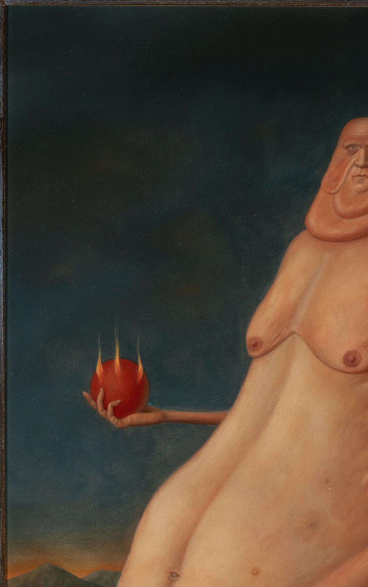 WERNER WILDNER (1925-2004) EXHIBITED SURREALIST OIL