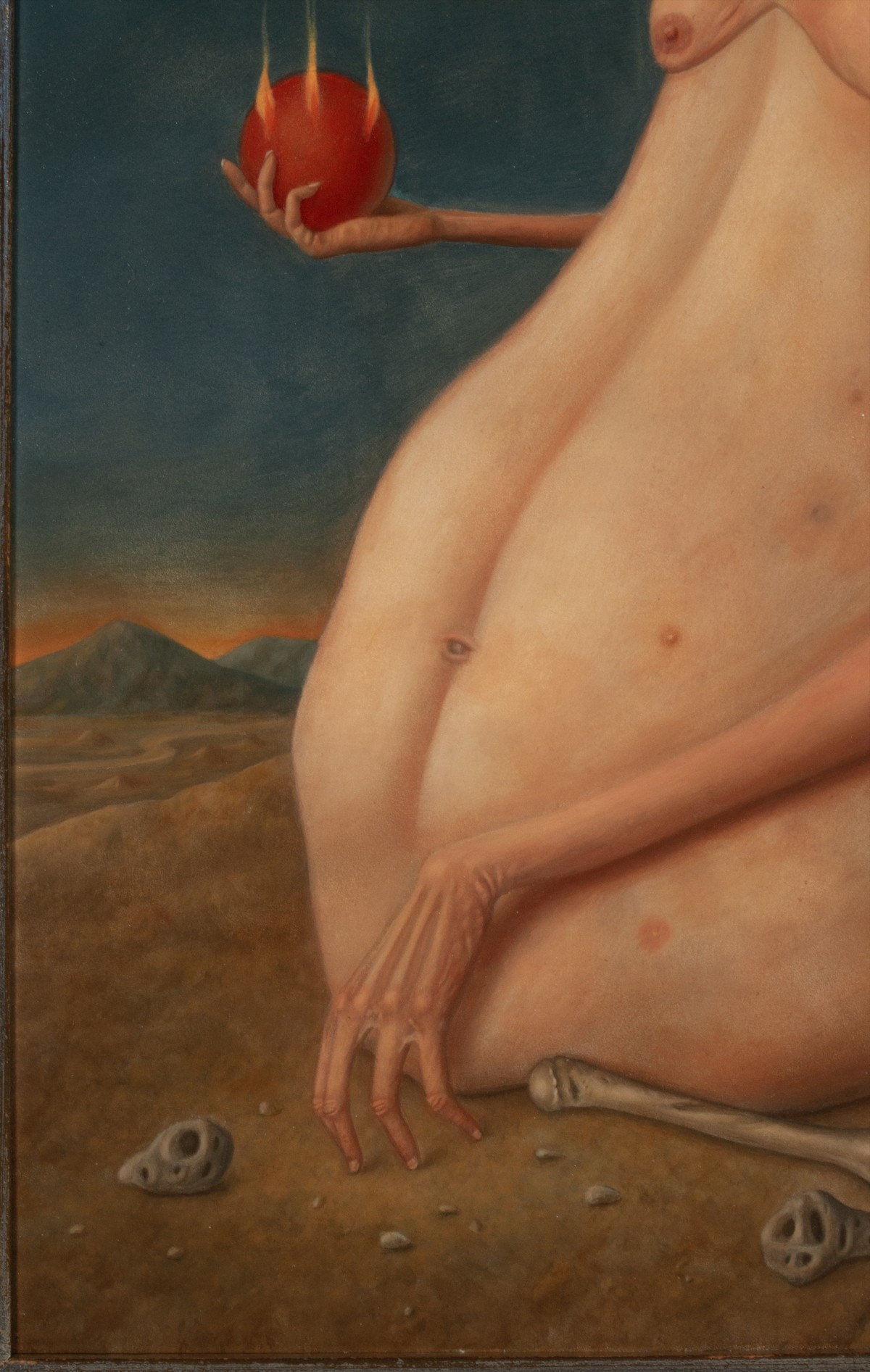 WERNER WILDNER (1925-2004) EXHIBITED SURREALIST OIL