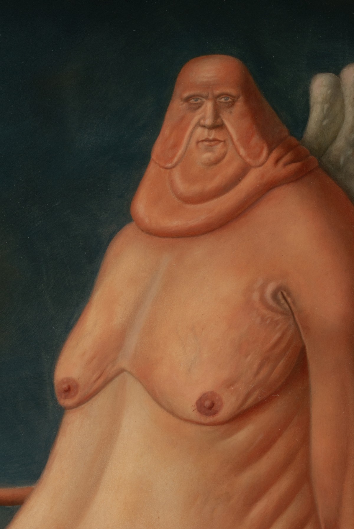WERNER WILDNER (1925-2004) EXHIBITED SURREALIST OIL