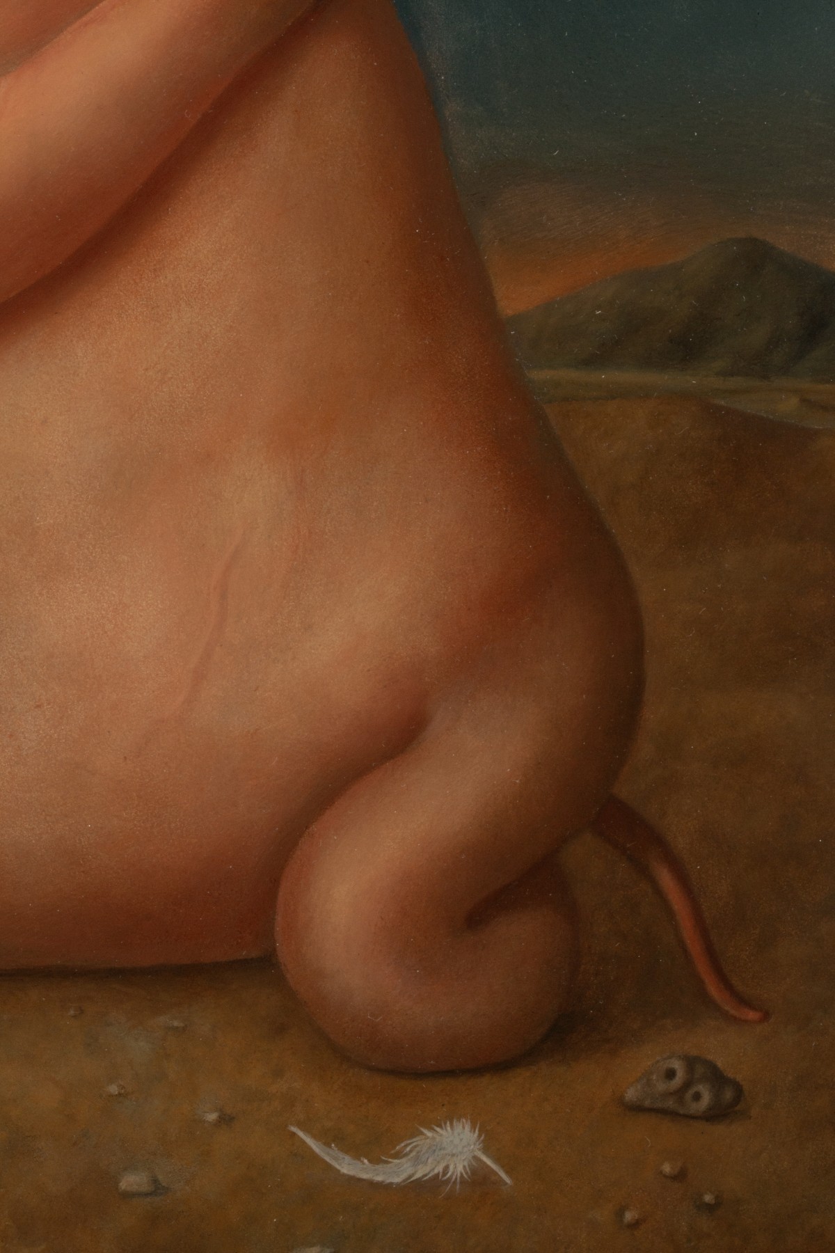 WERNER WILDNER (1925-2004) EXHIBITED SURREALIST OIL