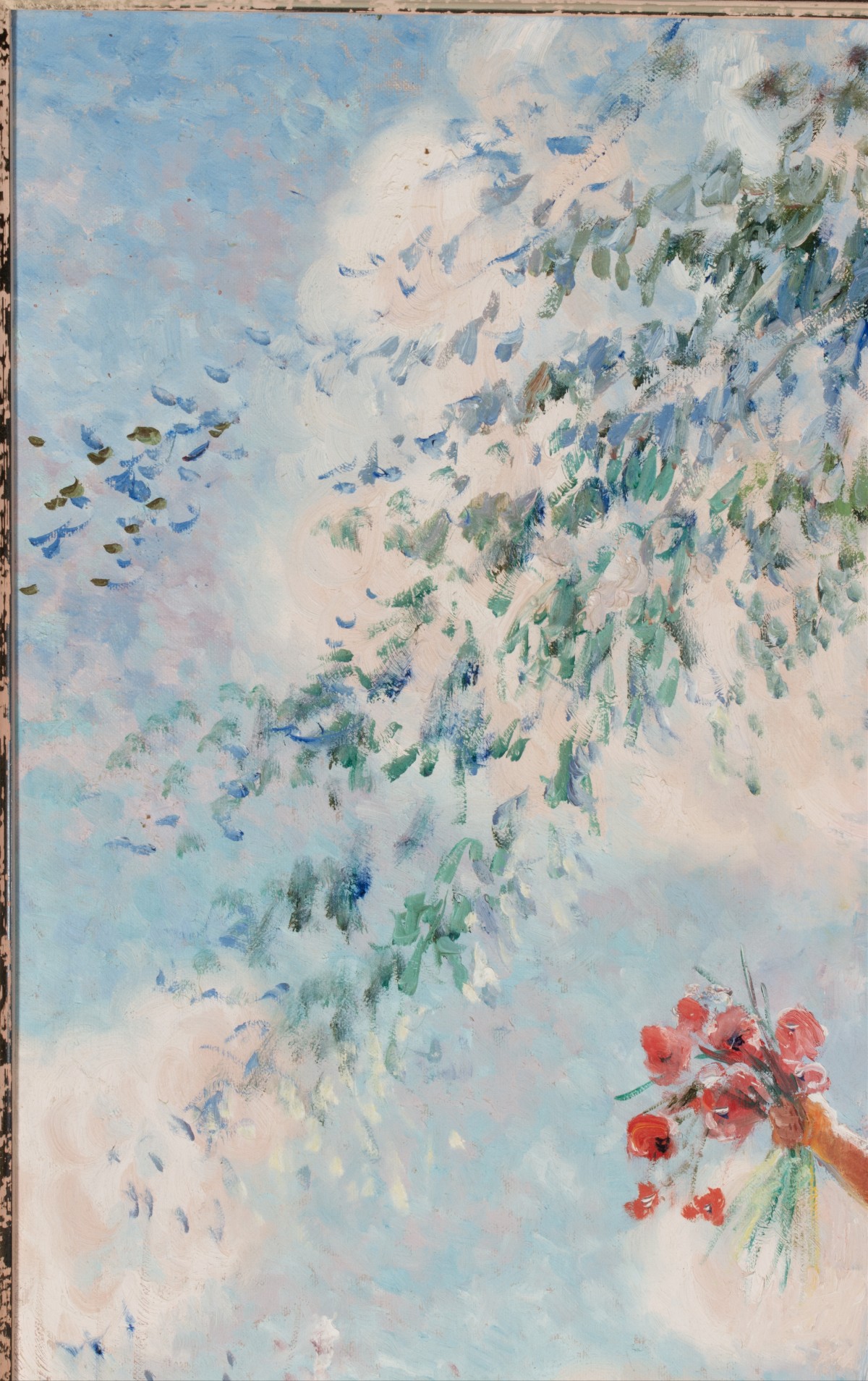JEANETTE LEUERS (BORN 1942) OIL ON CANVAS