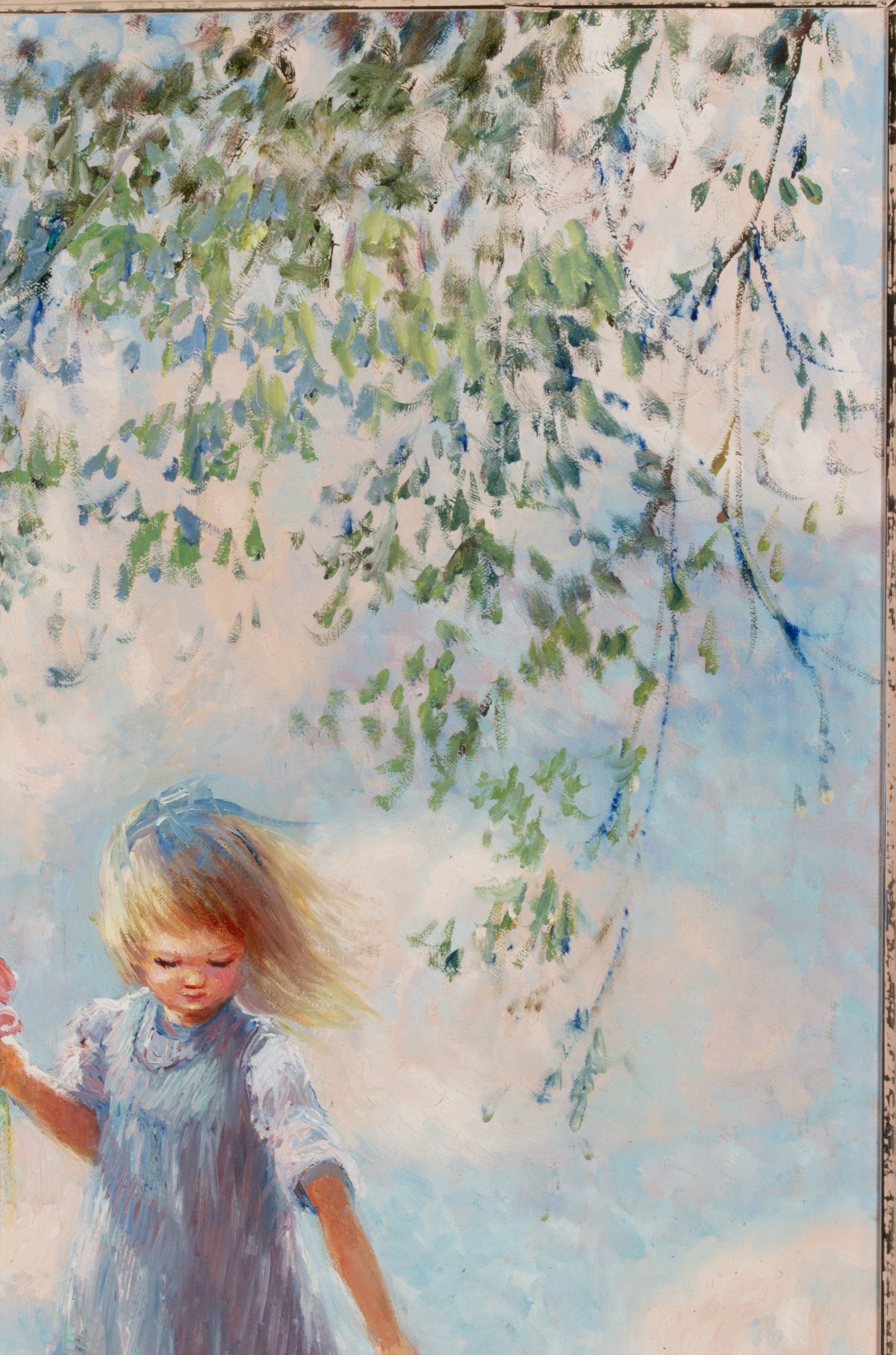 JEANETTE LEUERS (BORN 1942) OIL ON CANVAS