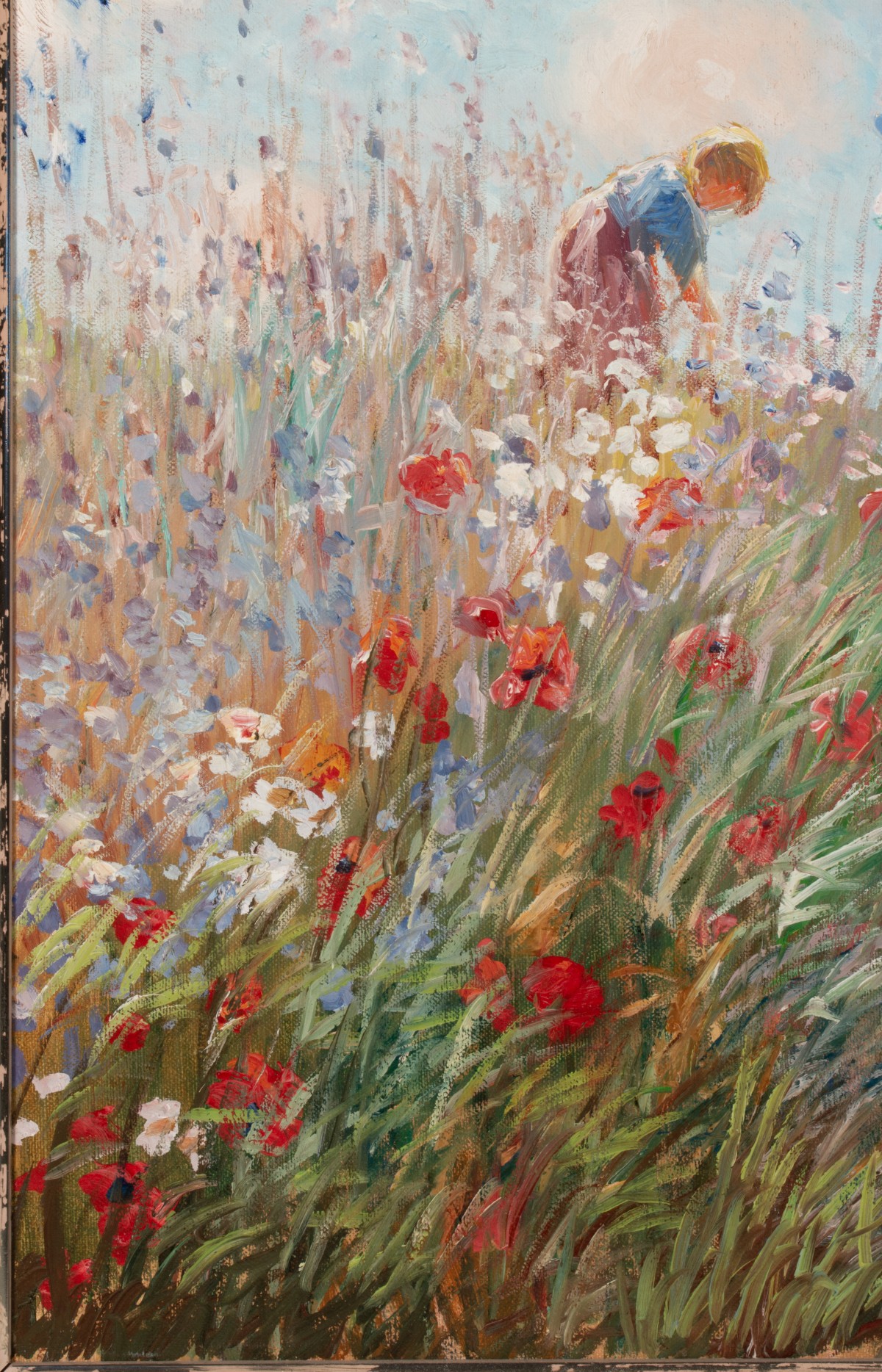 JEANETTE LEUERS (BORN 1942) OIL ON CANVAS