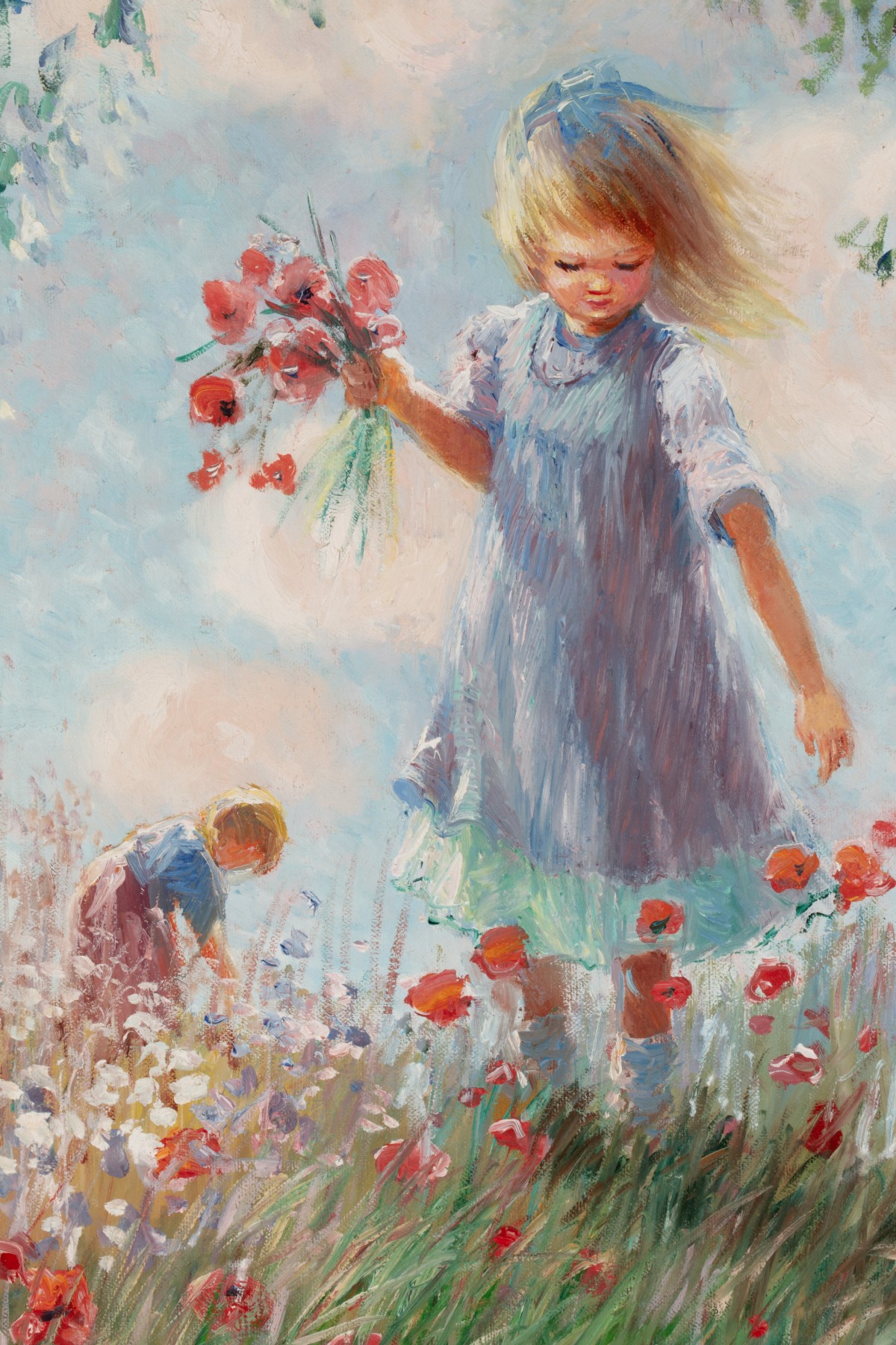 JEANETTE LEUERS (BORN 1942) OIL ON CANVAS
