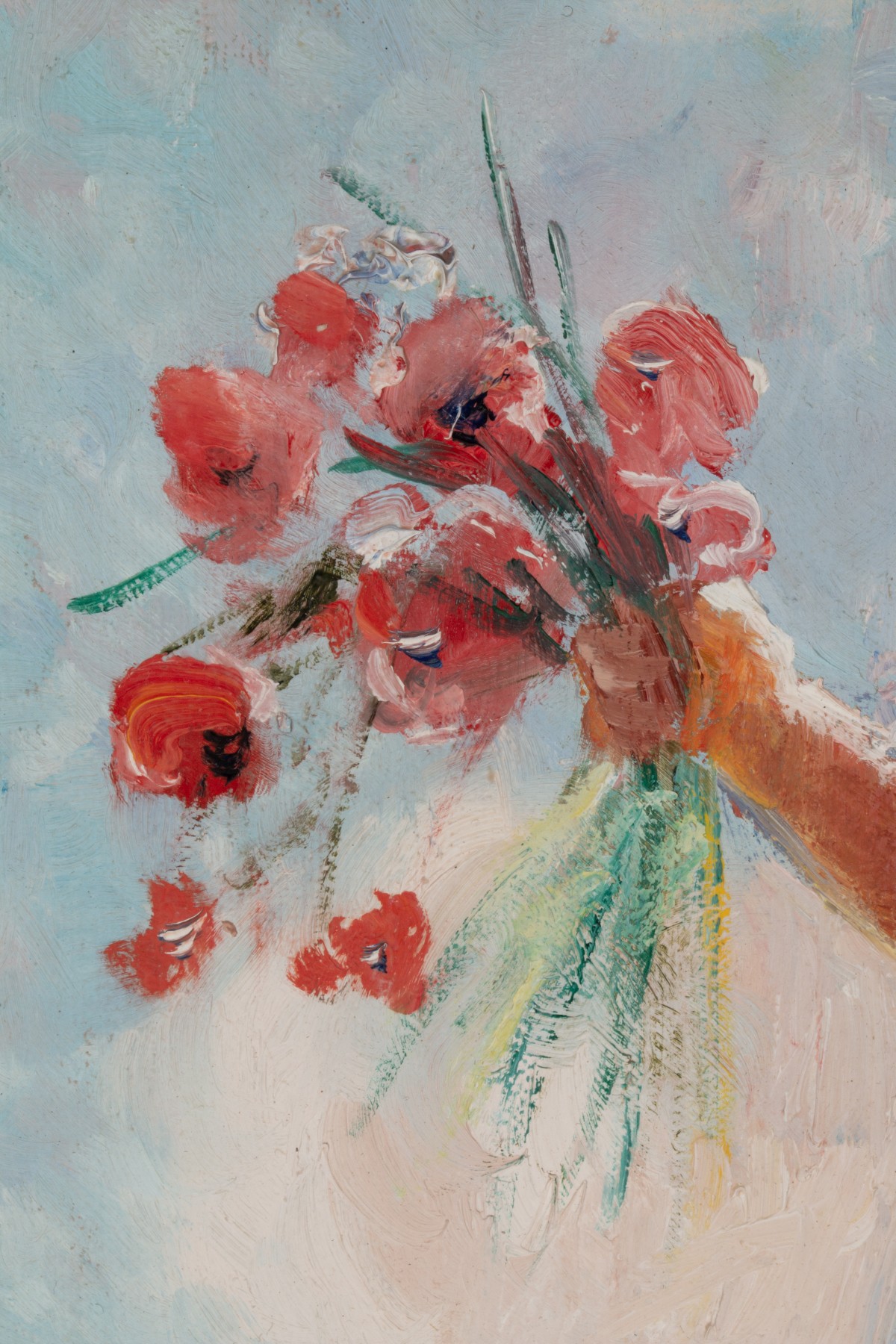 JEANETTE LEUERS (BORN 1942) OIL ON CANVAS
