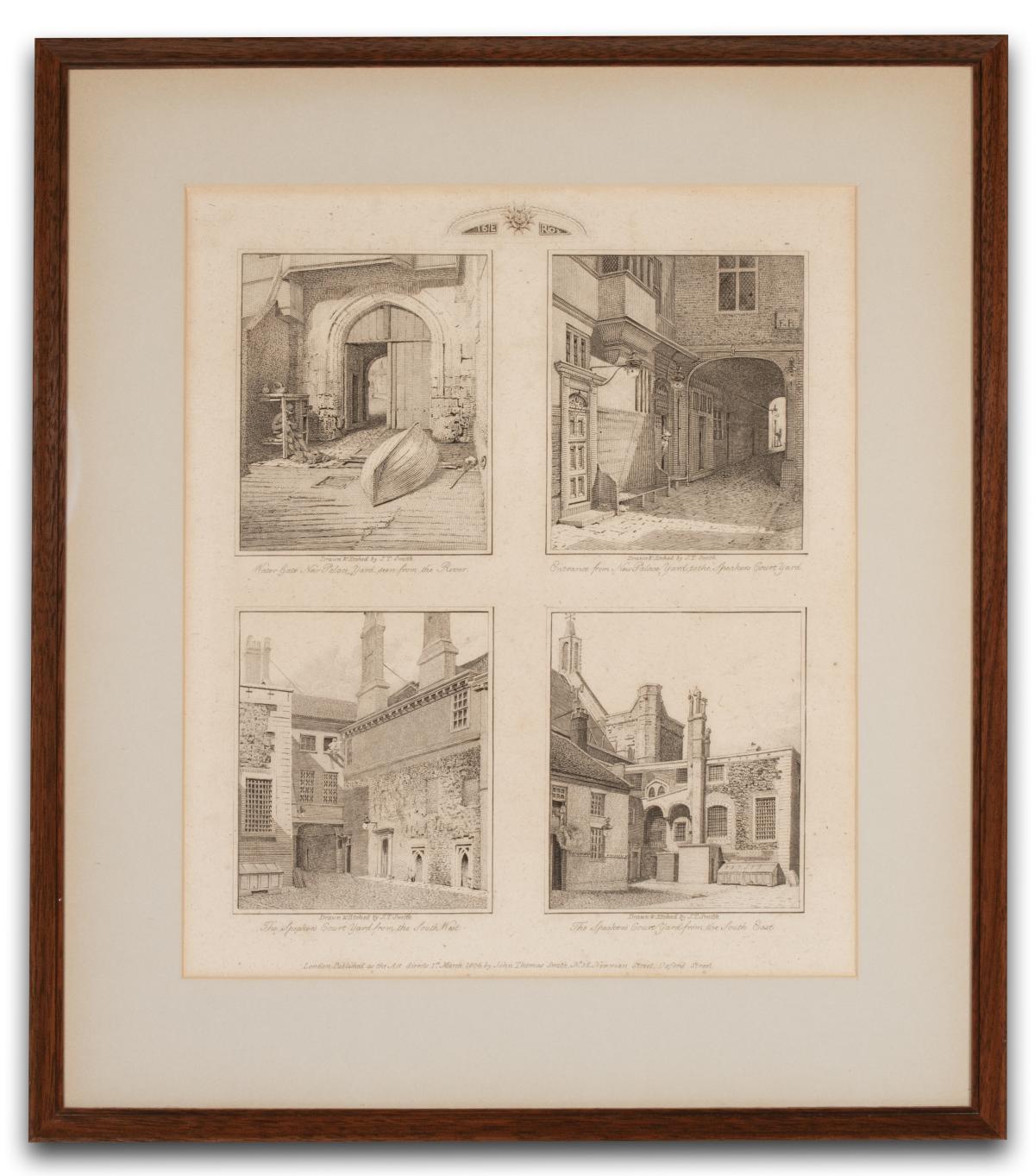 SEVEN 19TH CENTURY ENGRAVINGS AND LITHOGRAPHS