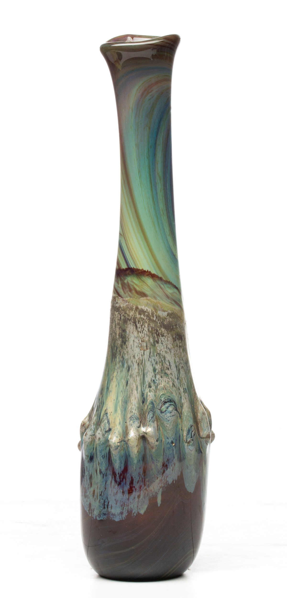 TOM McGLAUCHLIN AND FREDERICK WARREN STUDIO GLASS