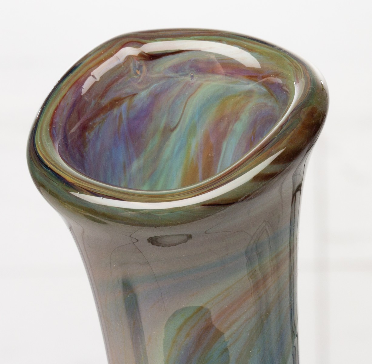 TOM McGLAUCHLIN AND FREDERICK WARREN STUDIO GLASS