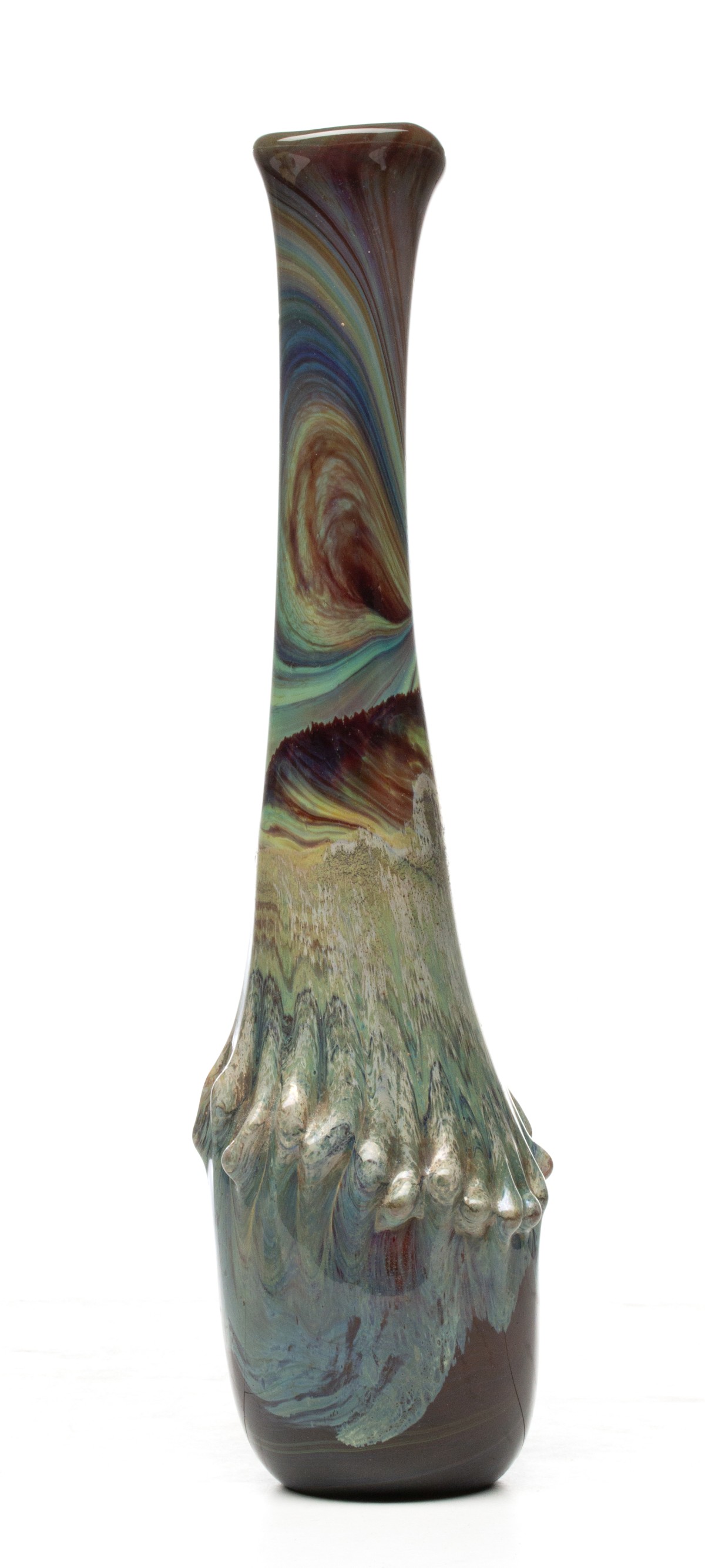 TOM McGLAUCHLIN AND FREDERICK WARREN STUDIO GLASS