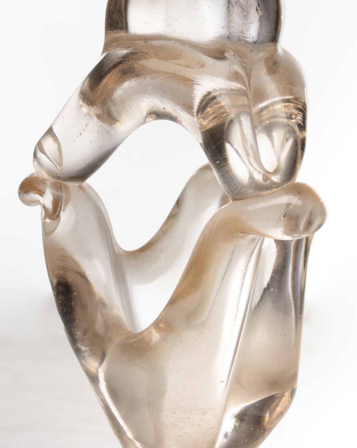 FIVE STUDIO GLASS OBJECTS BY PEET ROBINSON
