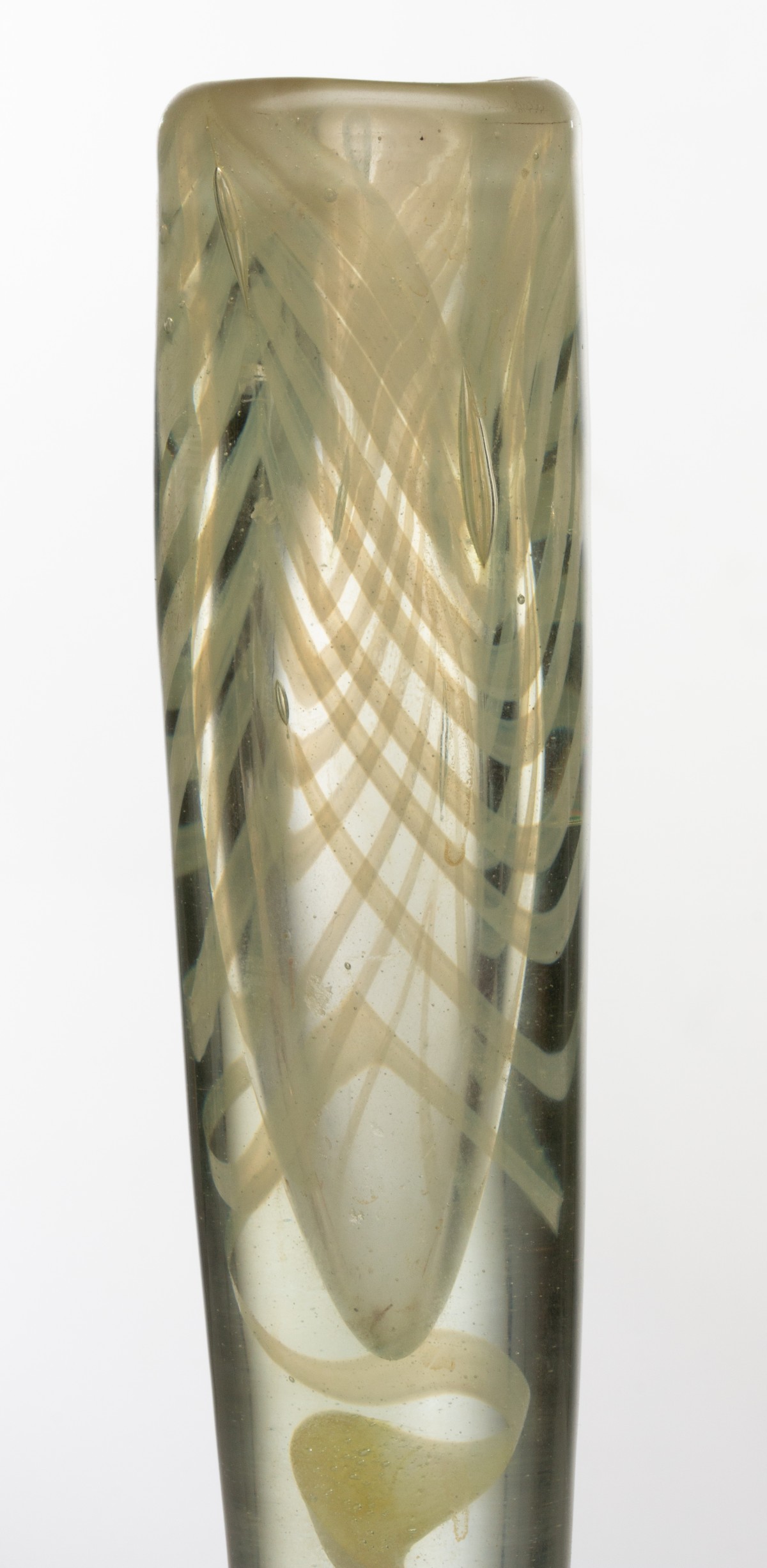 FIVE STUDIO GLASS OBJECTS BY PEET ROBINSON