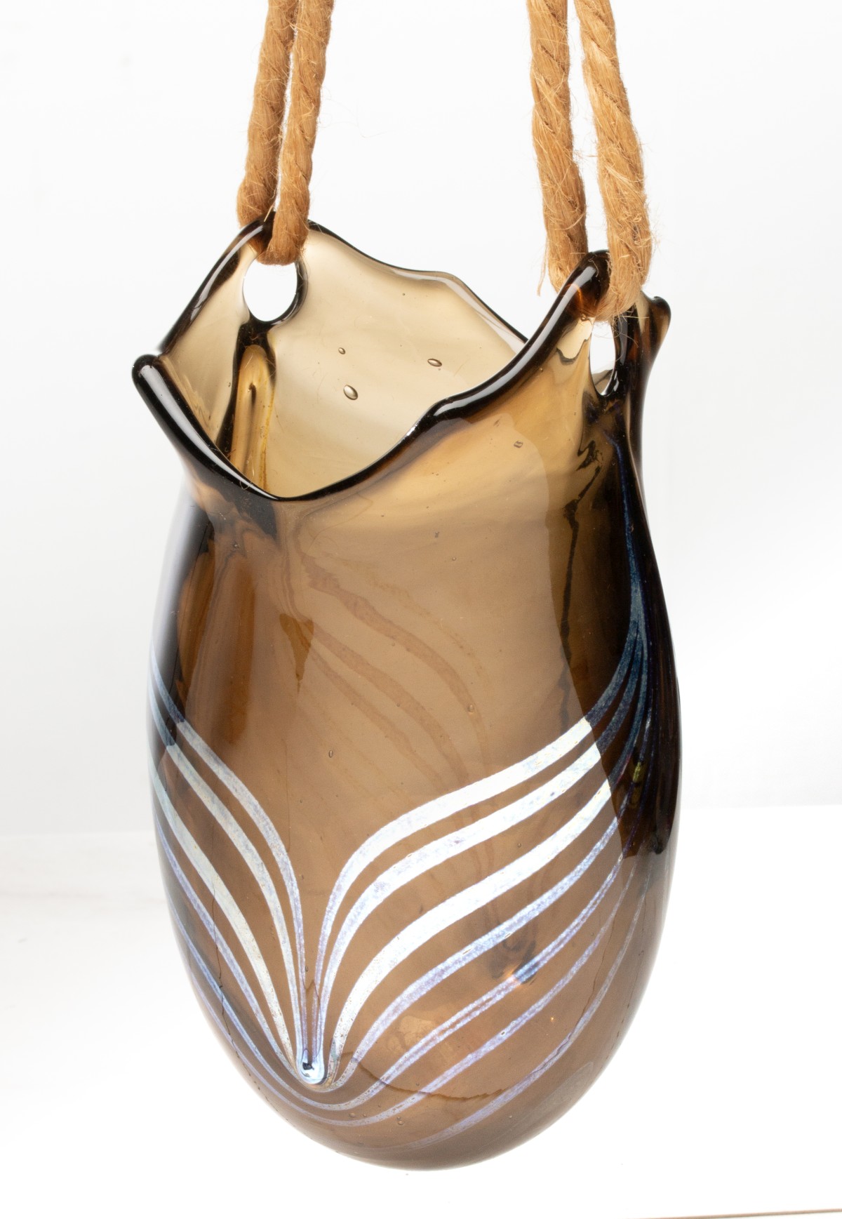 FIVE STUDIO GLASS OBJECTS BY PEET ROBINSON