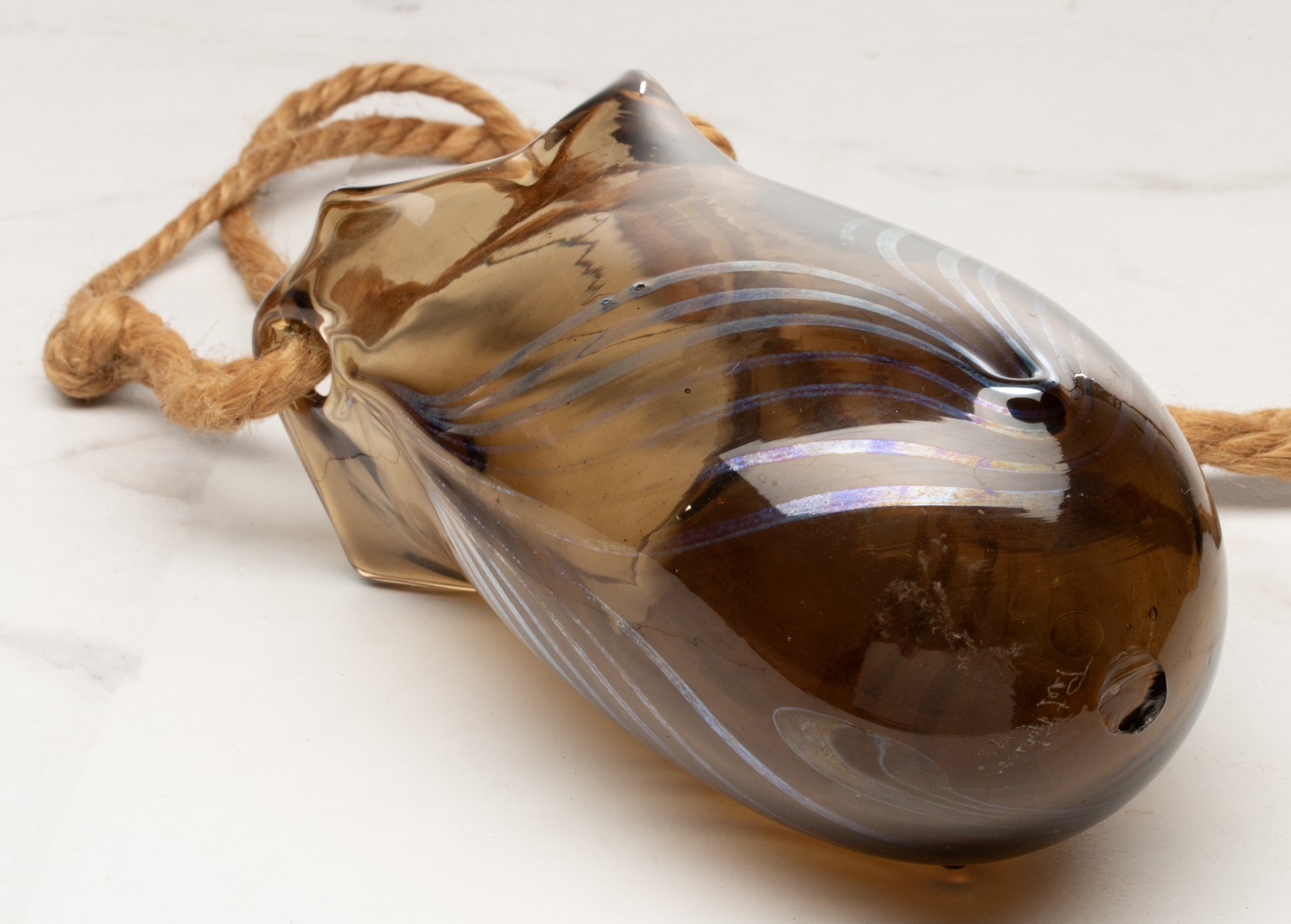FIVE STUDIO GLASS OBJECTS BY PEET ROBINSON