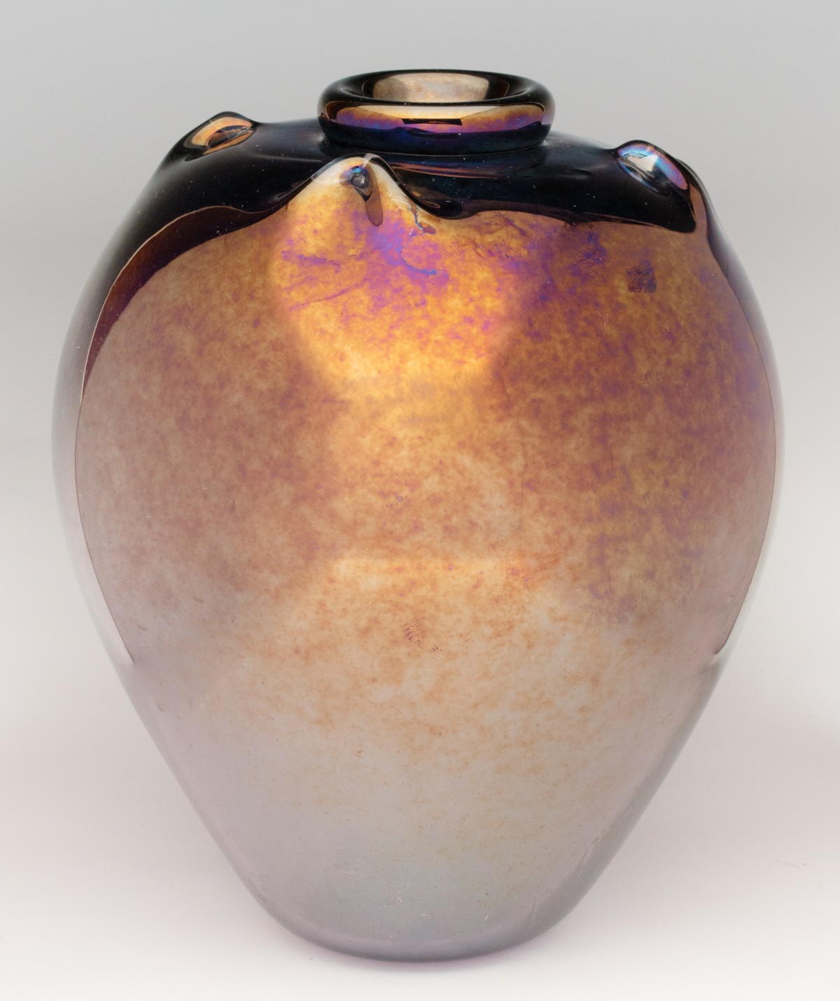 FIVE STUDIO GLASS OBJECTS BY PEET ROBINSON