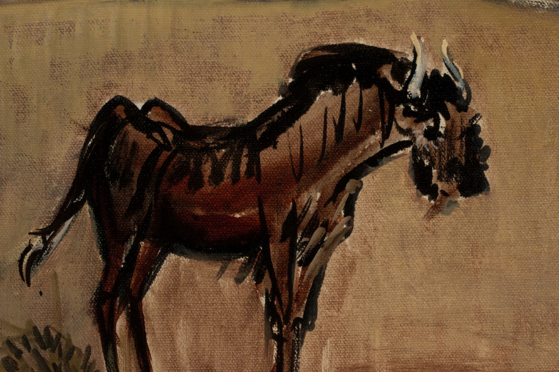 GERTRUDE FREYMAN (1901-1994) OIL ON CANVAS
