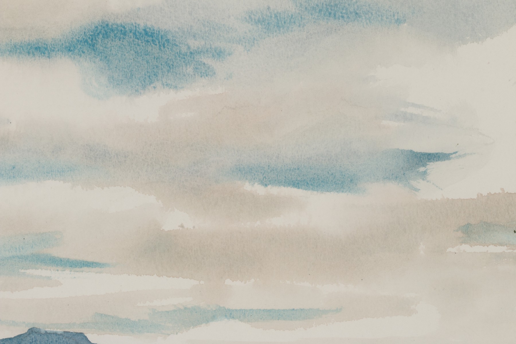 JAMES HAMIL (1937-2022) PUBLISHED WATERCOLOR COLORADO