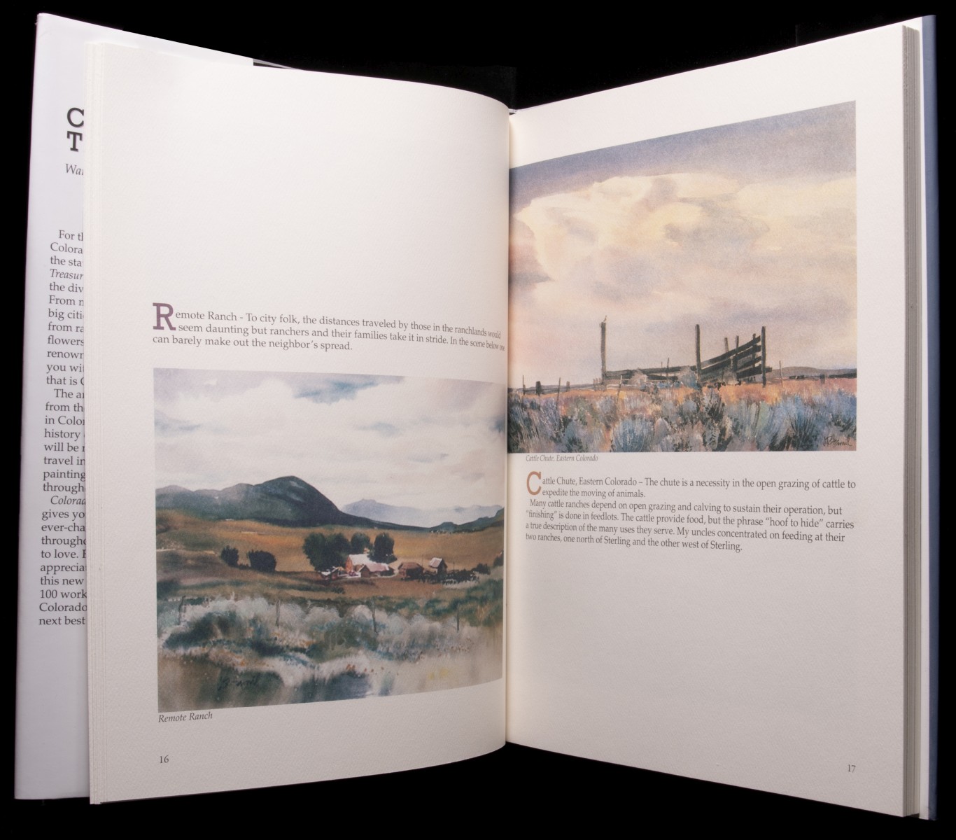 JAMES HAMIL (1937-2022) PUBLISHED WATERCOLOR COLORADO