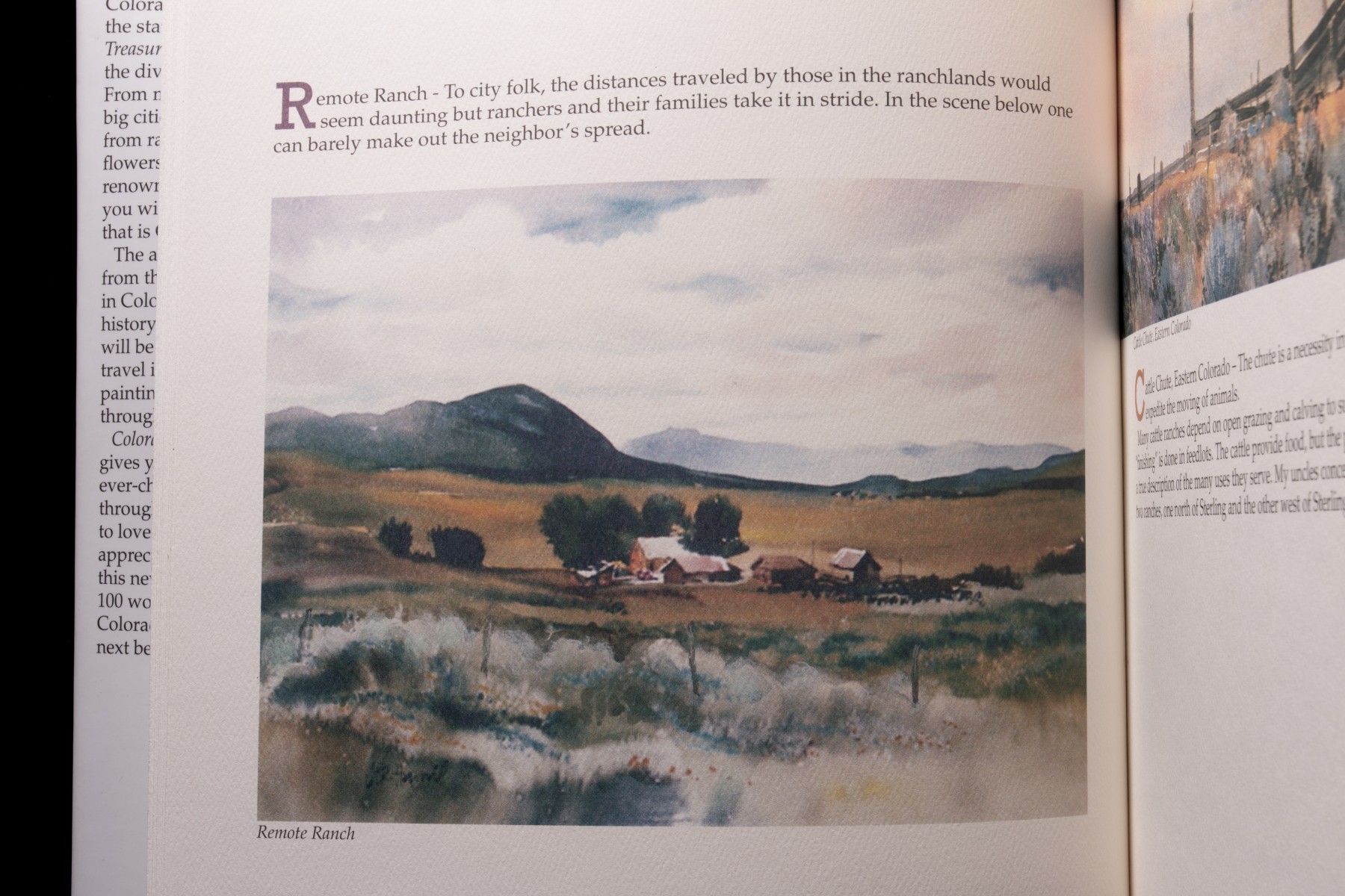 JAMES HAMIL (1937-2022) PUBLISHED WATERCOLOR COLORADO