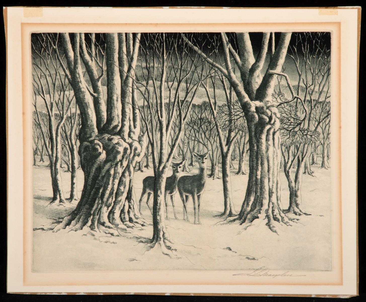 SAMUEL MARGOLIES AND WILLIAM MCLEAN SIGNED AAA PRINTS