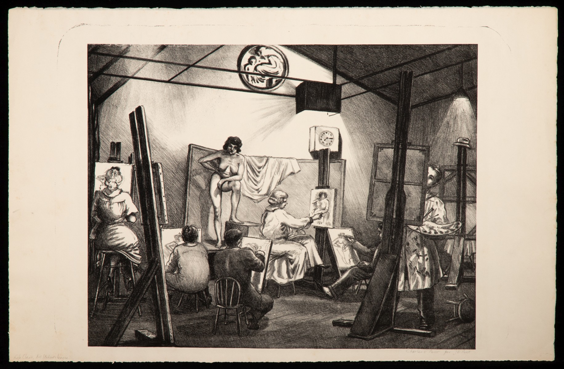CHARLES E. PONT (1898-1971) THREE PENCIL SIGNED PRINTS