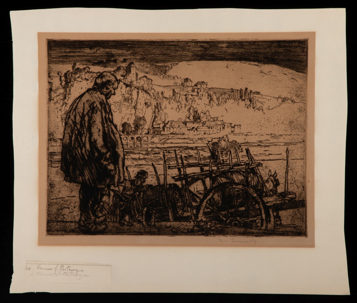 KERR EBY, JOS PENNELL, FRANK BRANGWYN SIGNED ETCHINGS