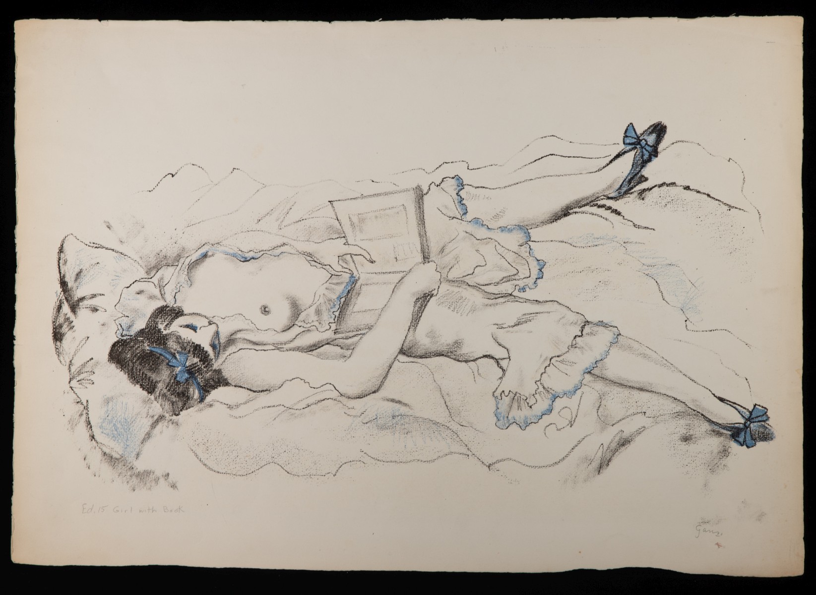 EMIL GANSO (1895-1941) ORIGINAL WORKS ON PAPER