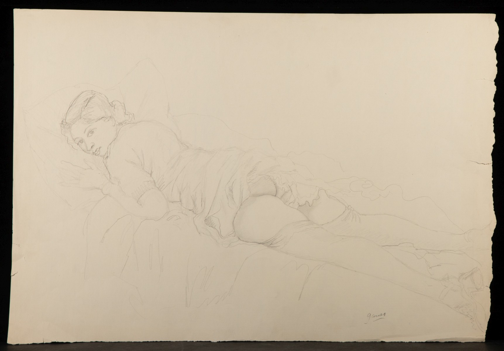 EMIL GANSO (1895-1941) ORIGINAL WORKS ON PAPER
