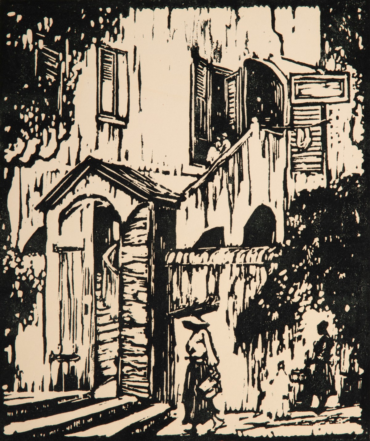 CHARLES WILIMOVSKY (1885-1974) THIRTEEN BLOCK PRINTS