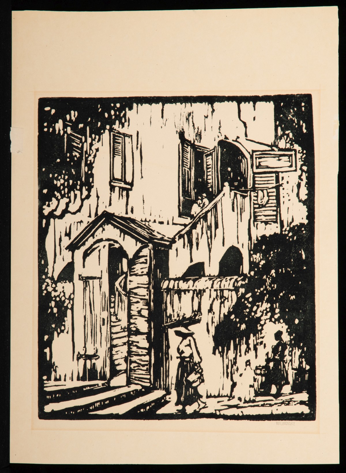 CHARLES WILIMOVSKY (1885-1974) THIRTEEN BLOCK PRINTS