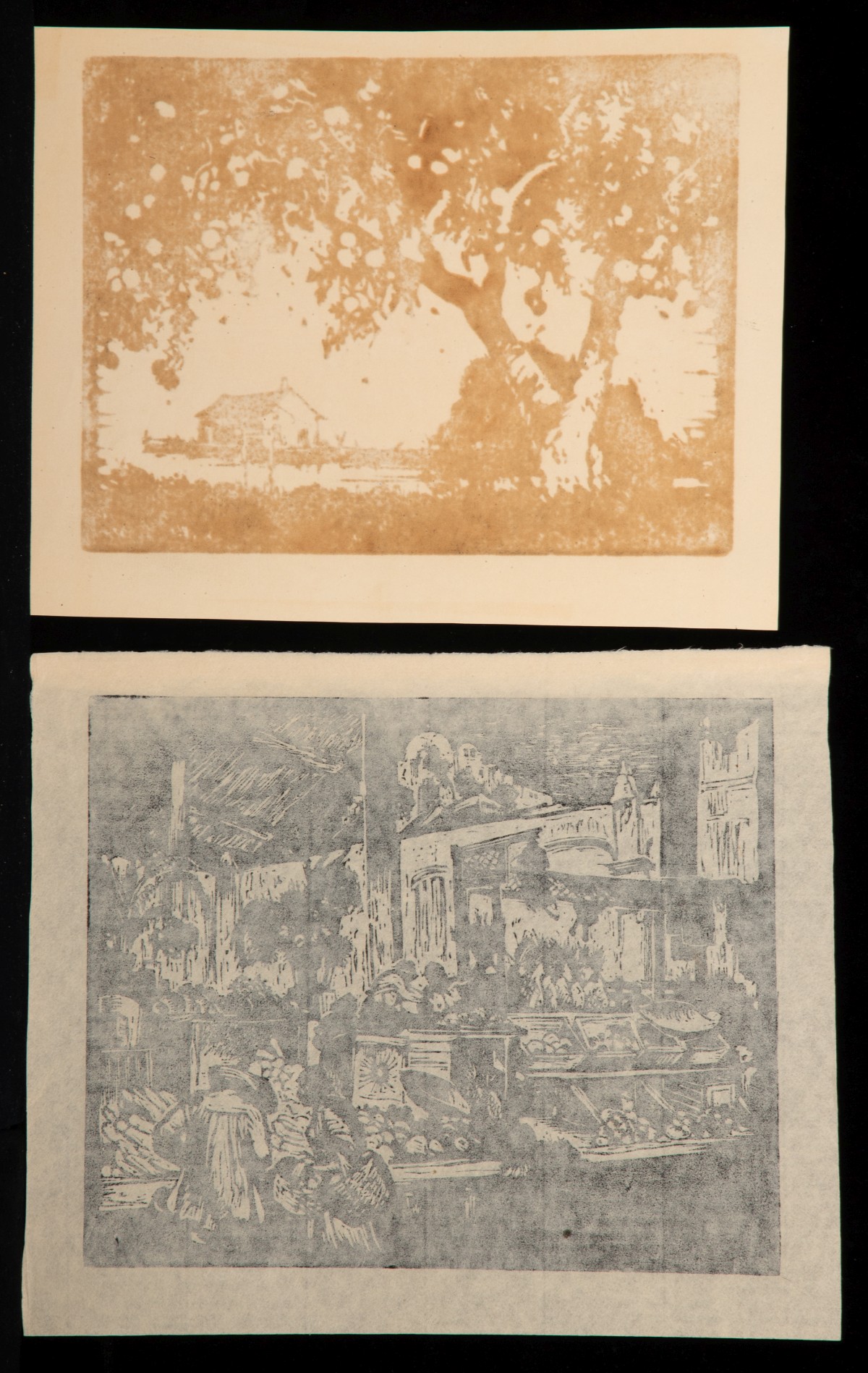 CHARLES WILIMOVSKY (1885-1974) THIRTEEN BLOCK PRINTS