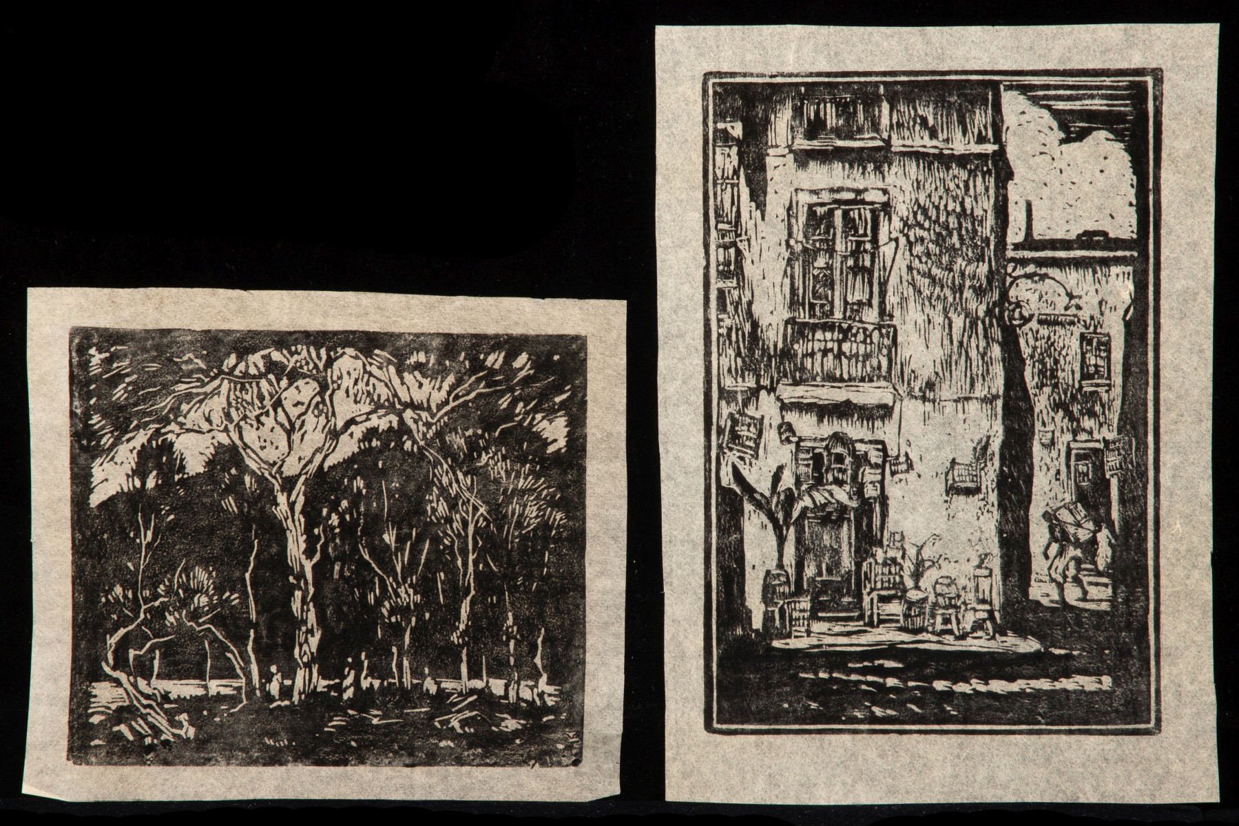 CHARLES WILIMOVSKY (1885-1974) THIRTEEN BLOCK PRINTS