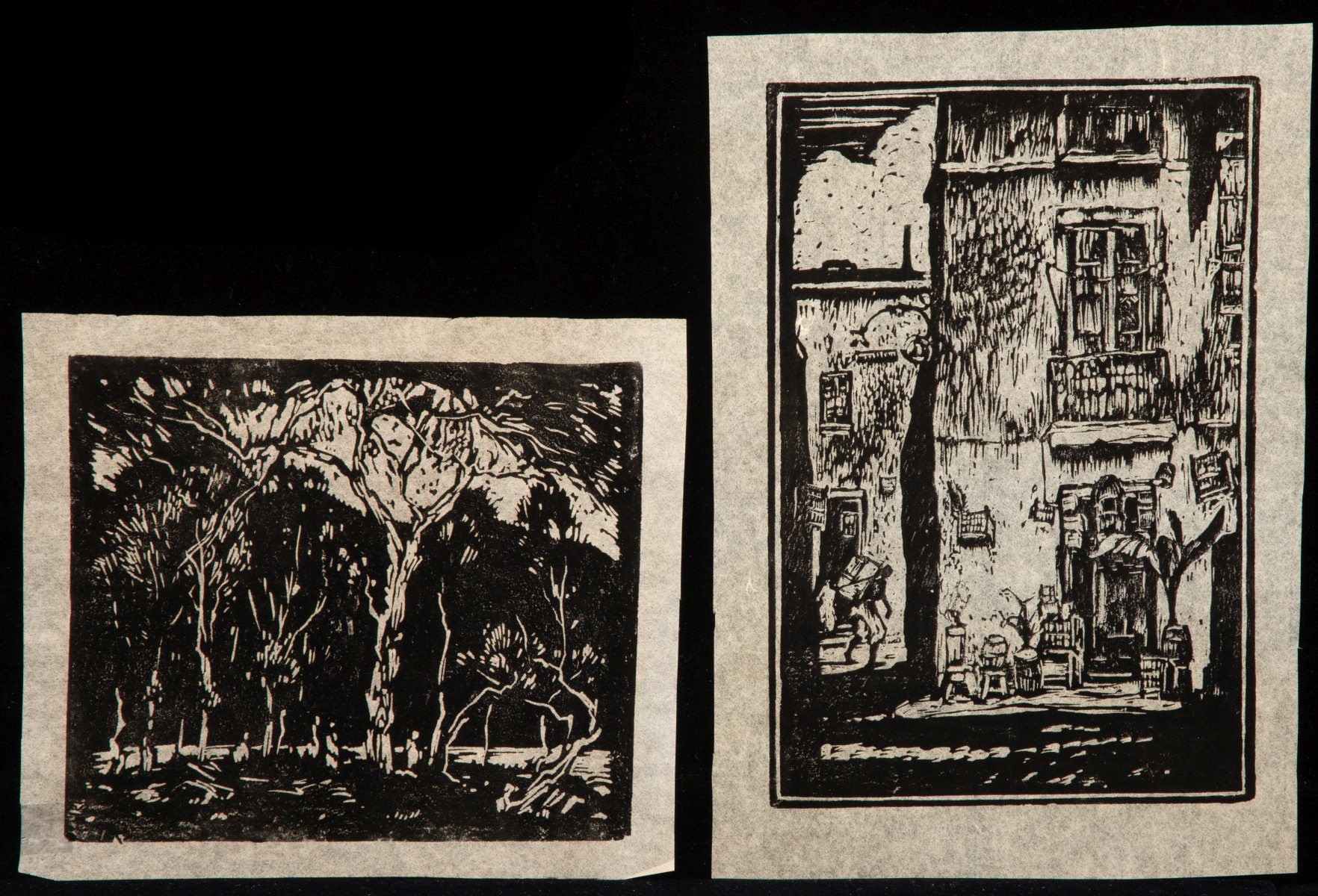 CHARLES WILIMOVSKY (1885-1974) THIRTEEN BLOCK PRINTS