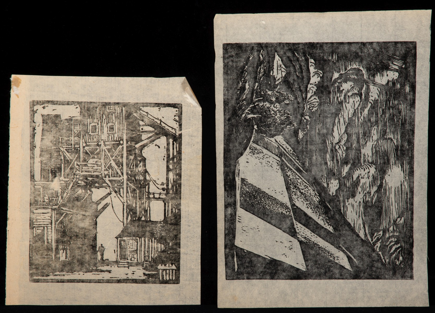 CHARLES WILIMOVSKY (1885-1974) THIRTEEN BLOCK PRINTS