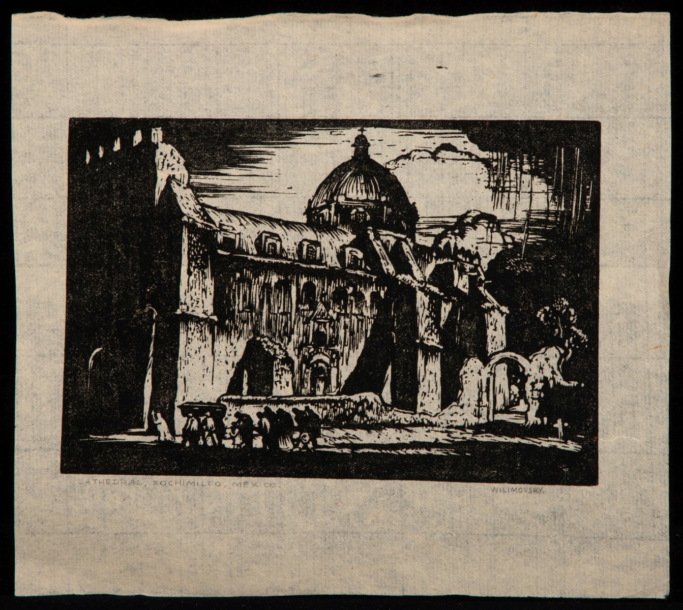 CHARLES WILIMOVSKY (1885-1974) THIRTEEN BLOCK PRINTS