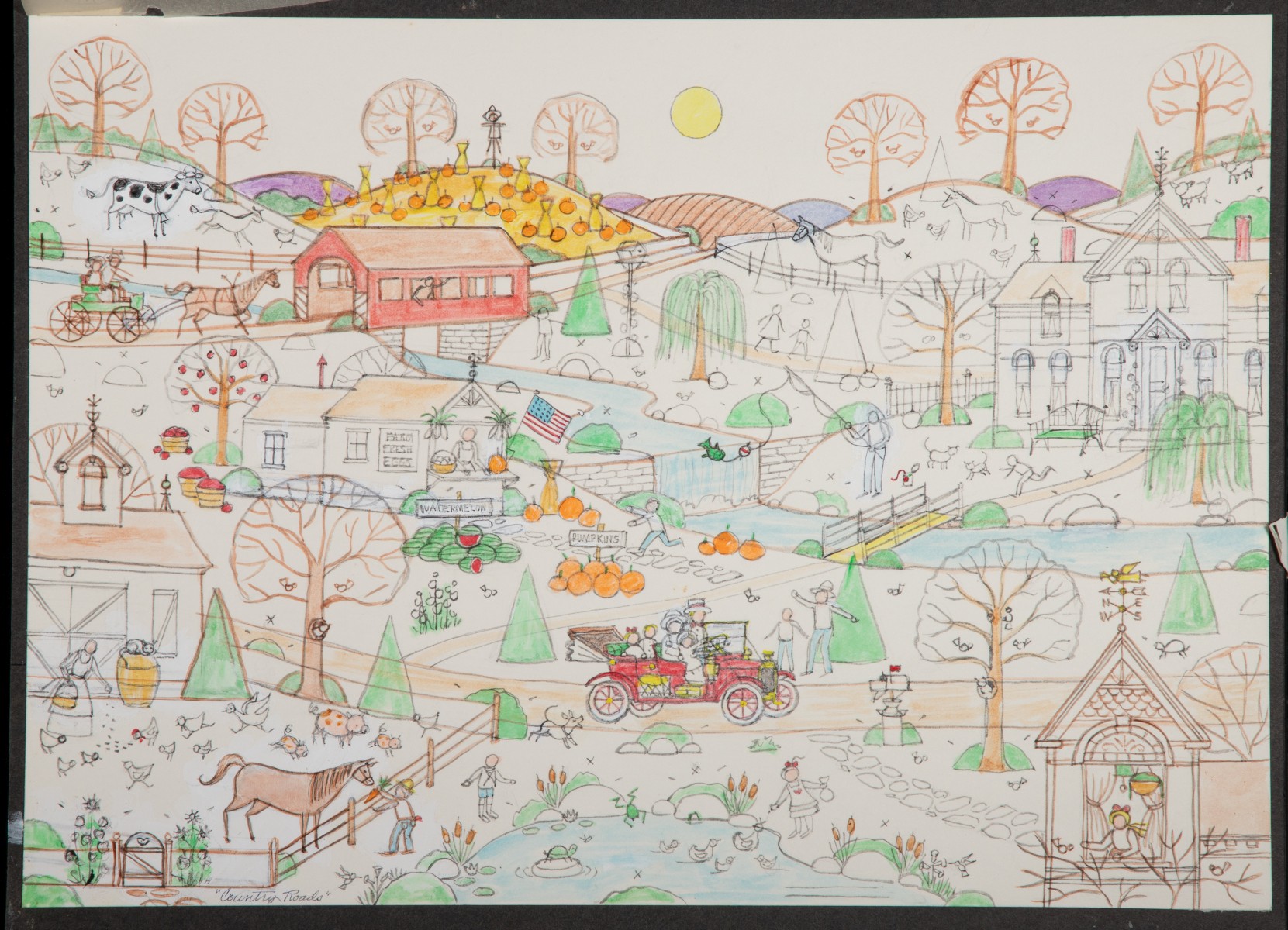 JO SICKBERT (1931-2009) THREE ORIGINAL WORKS ON PAPER