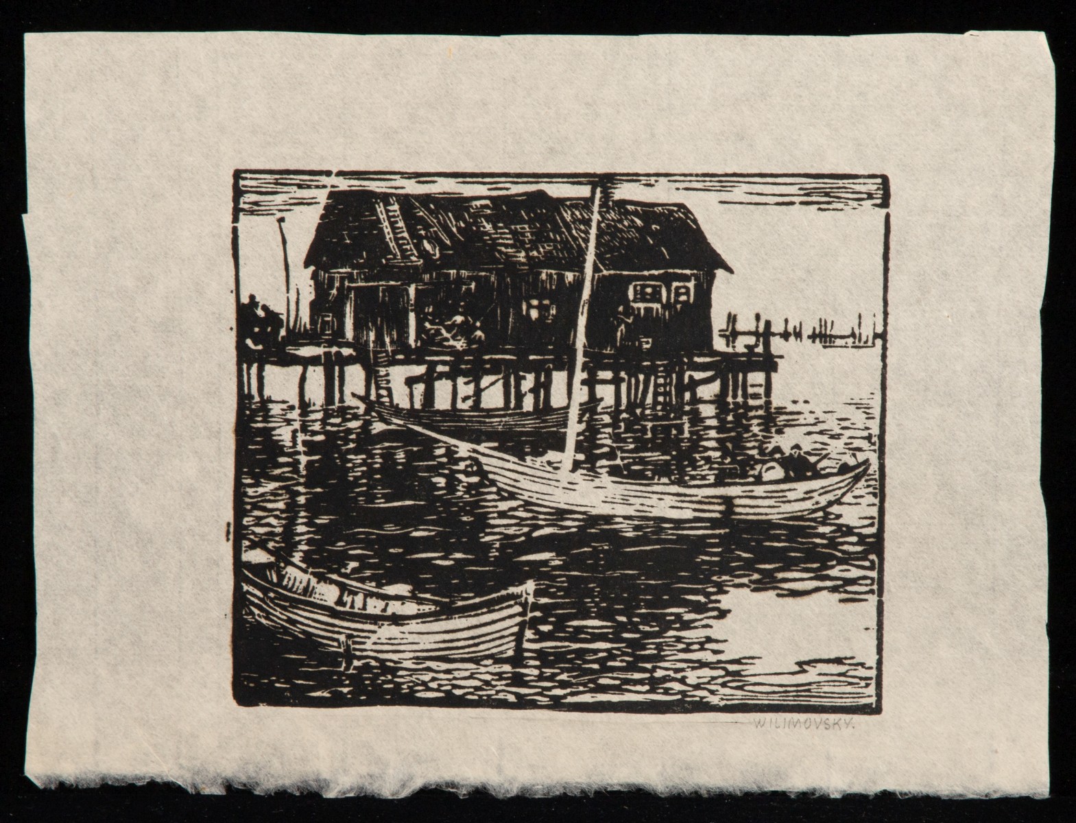 CHARLES WILIMOVSKY (1885-1974) THIRTEEN BLOCK PRINTS