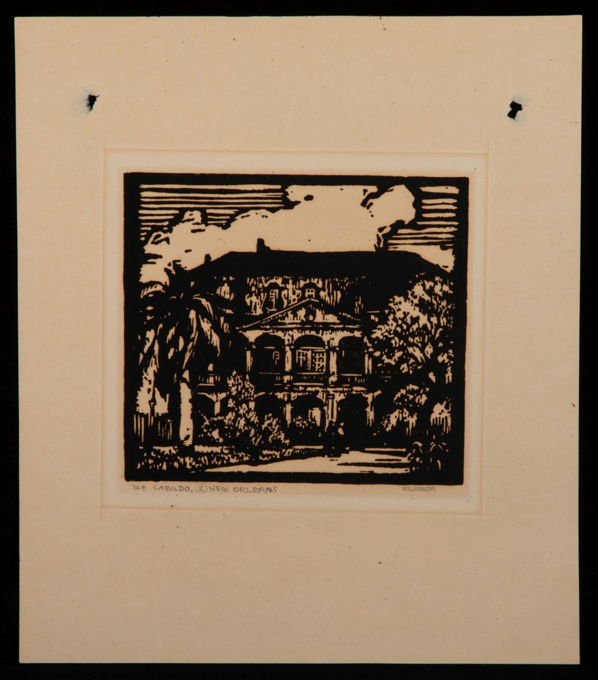 CHARLES WILIMOVSKY (1885-1974) THIRTEEN BLOCK PRINTS