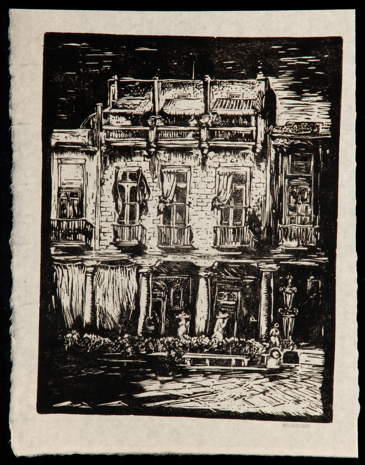 CHARLES WILIMOVSKY (1885-1974) THIRTEEN BLOCK PRINTS