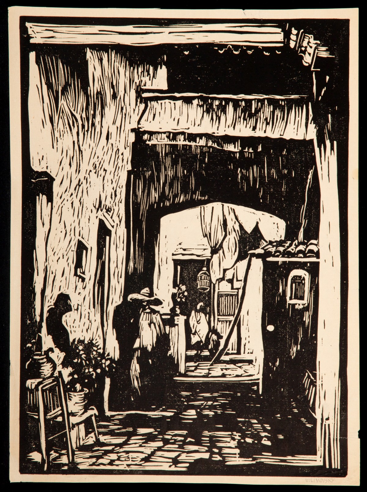 CHARLES WILIMOVSKY (1885-1974) THIRTEEN BLOCK PRINTS