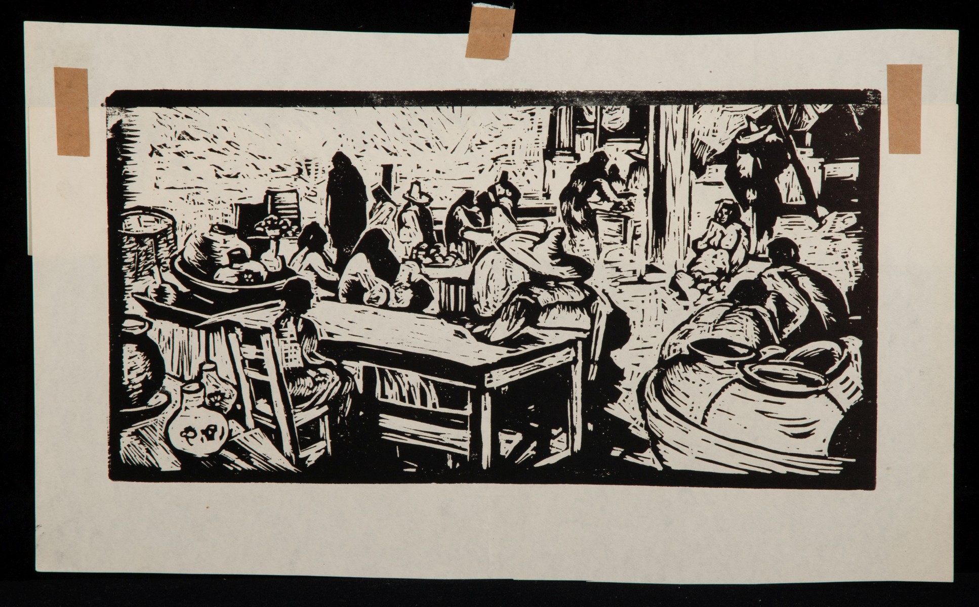 CHARLES WILIMOVSKY (1885-1974) THIRTEEN BLOCK PRINTS