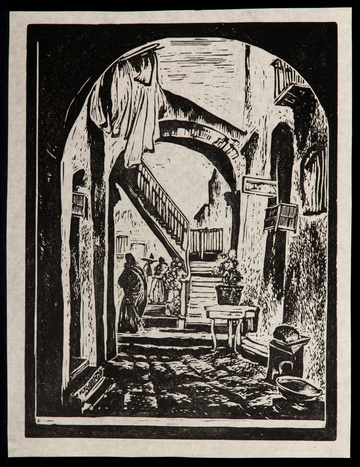 CHARLES WILIMOVSKY (1885-1974) THIRTEEN BLOCK PRINTS